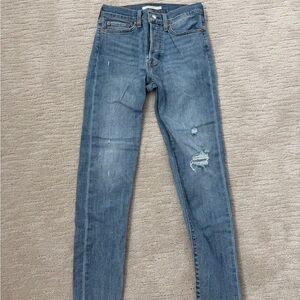 Levi's Classic Blue Denim Jeans